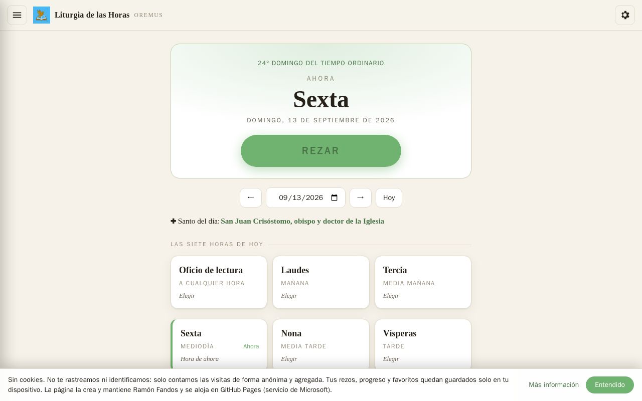 Preview of Liturgiahoras Github Io