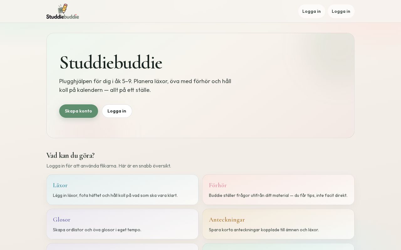 Preview of Studdiebuddie