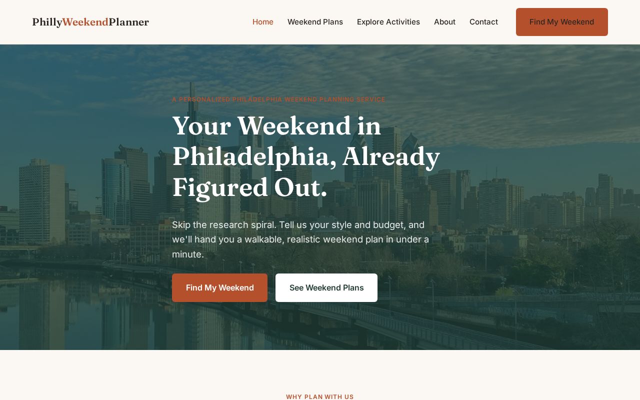 Preview of Final Project for Web Development Class
