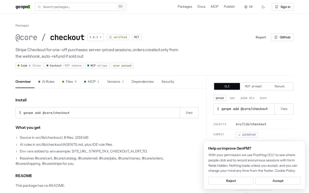 Preview of Checkout