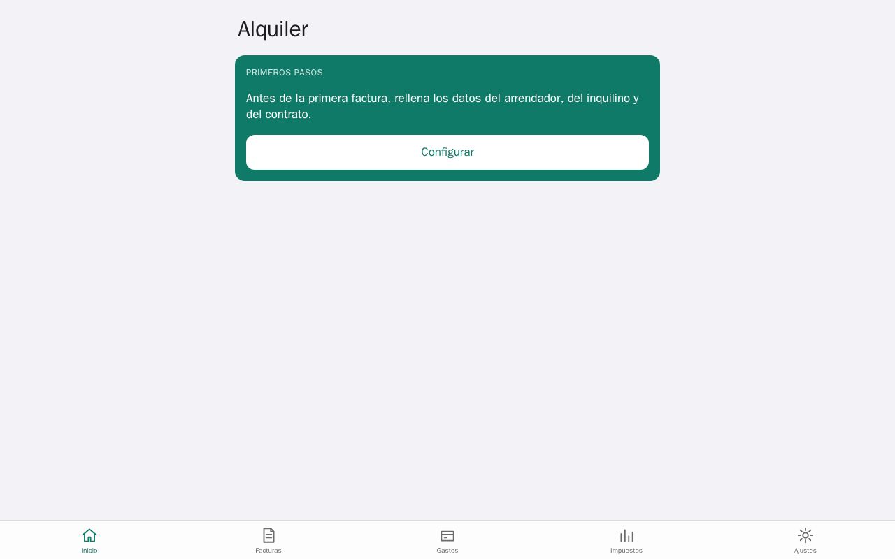 Preview of Alquiler