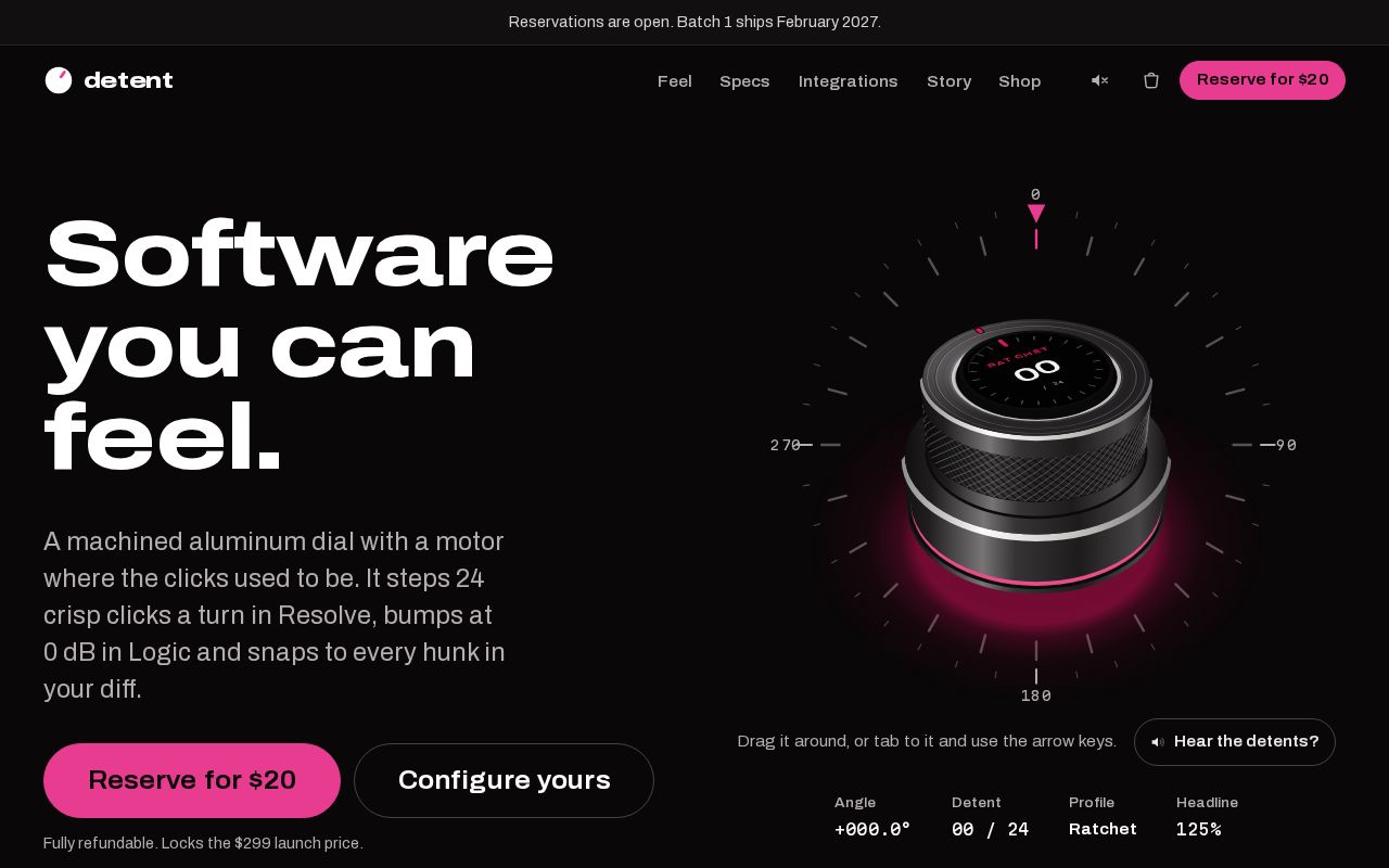 Preview of Detent