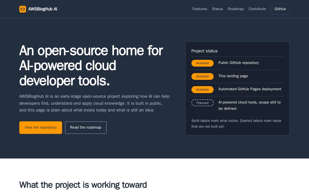 Preview of Awsbloghub Ai