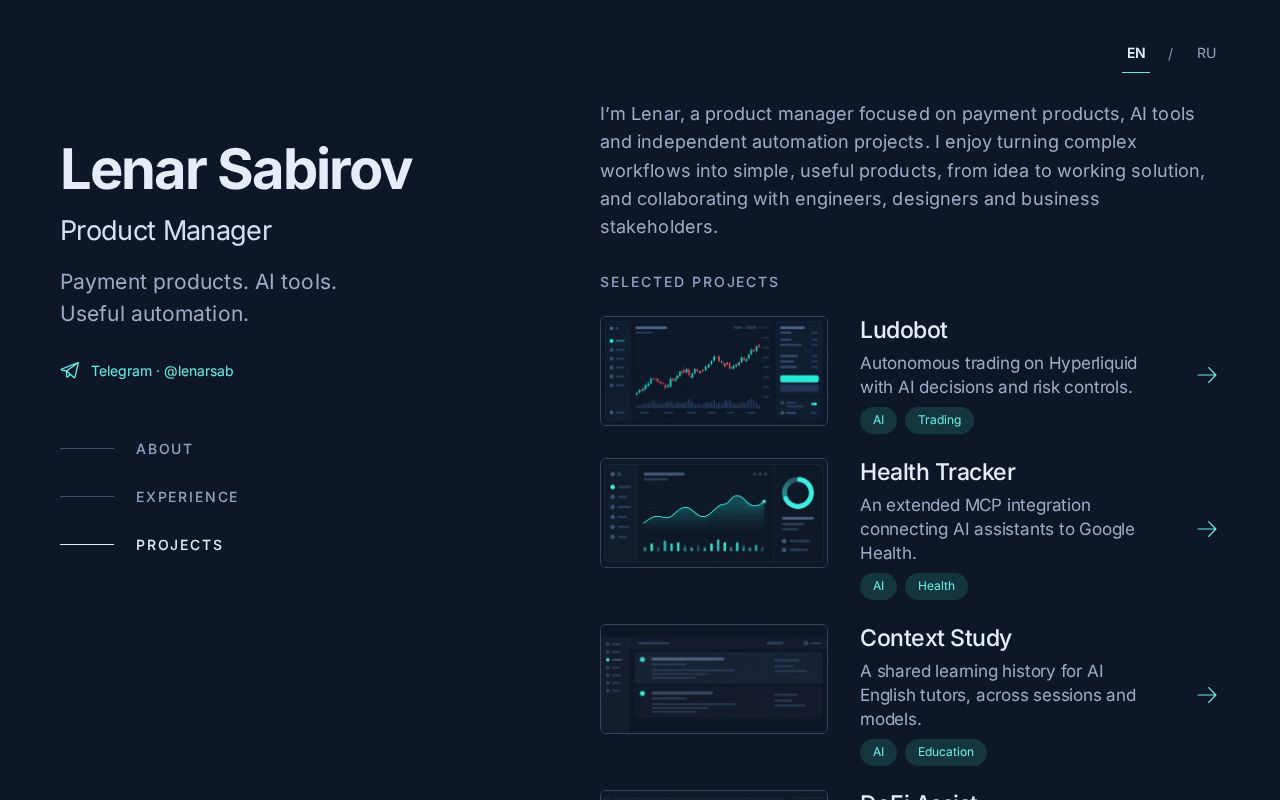 Preview of Lenar Sabirov