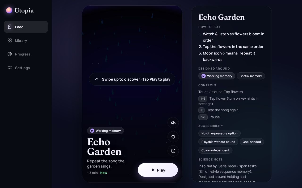 Preview of Project Utopia