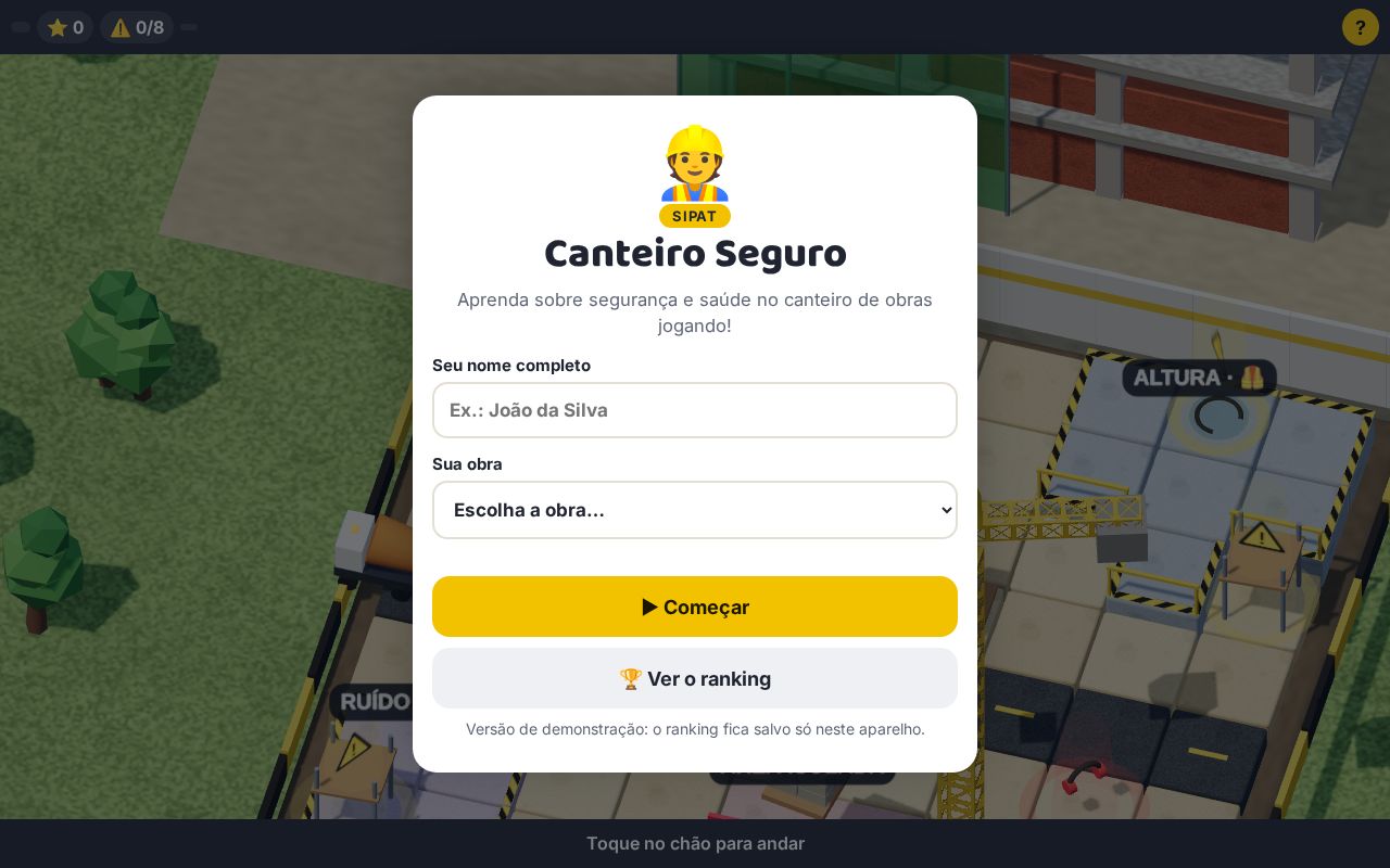 Preview of Canteiro Seguro