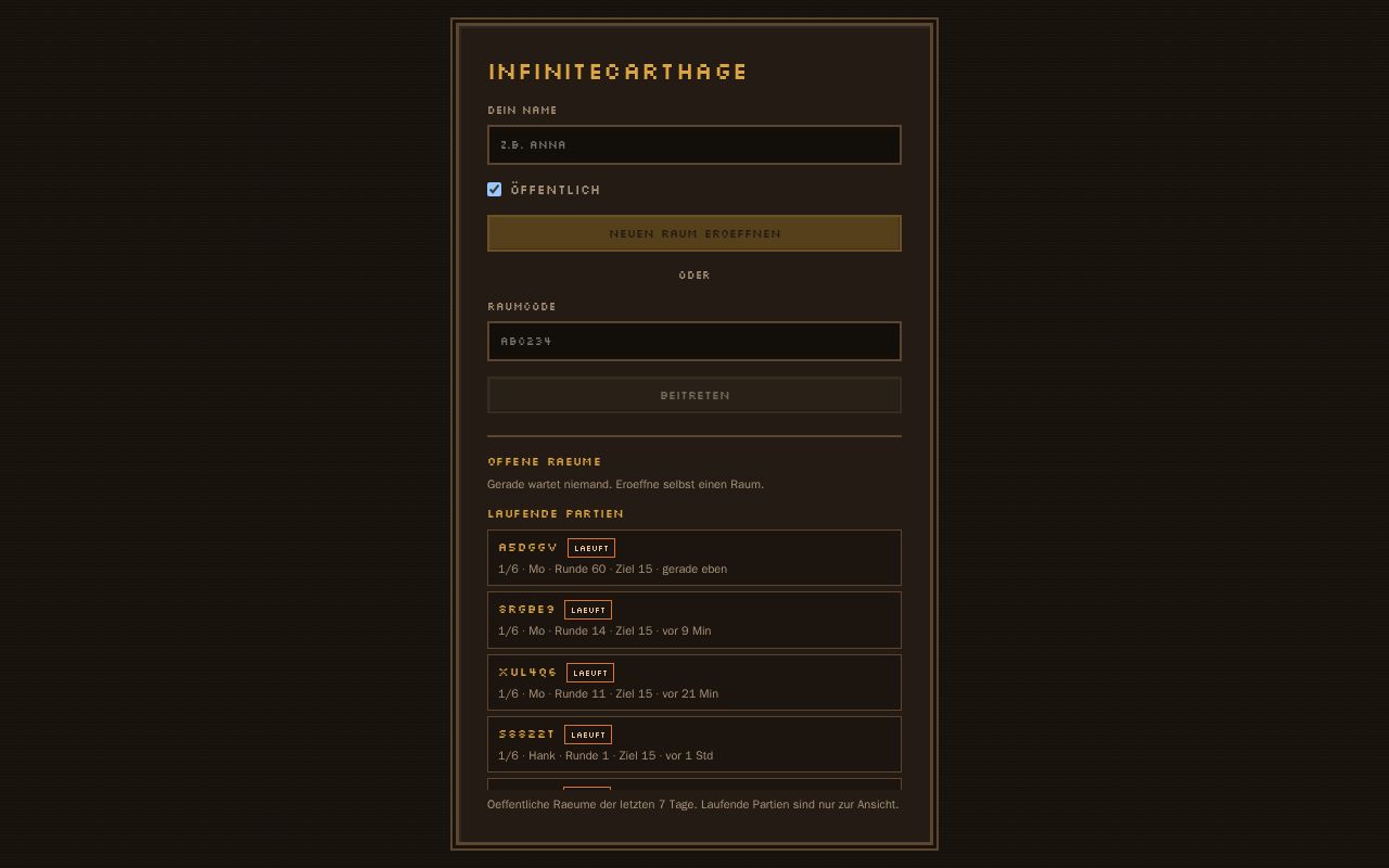 Preview of InfiniteCarthage