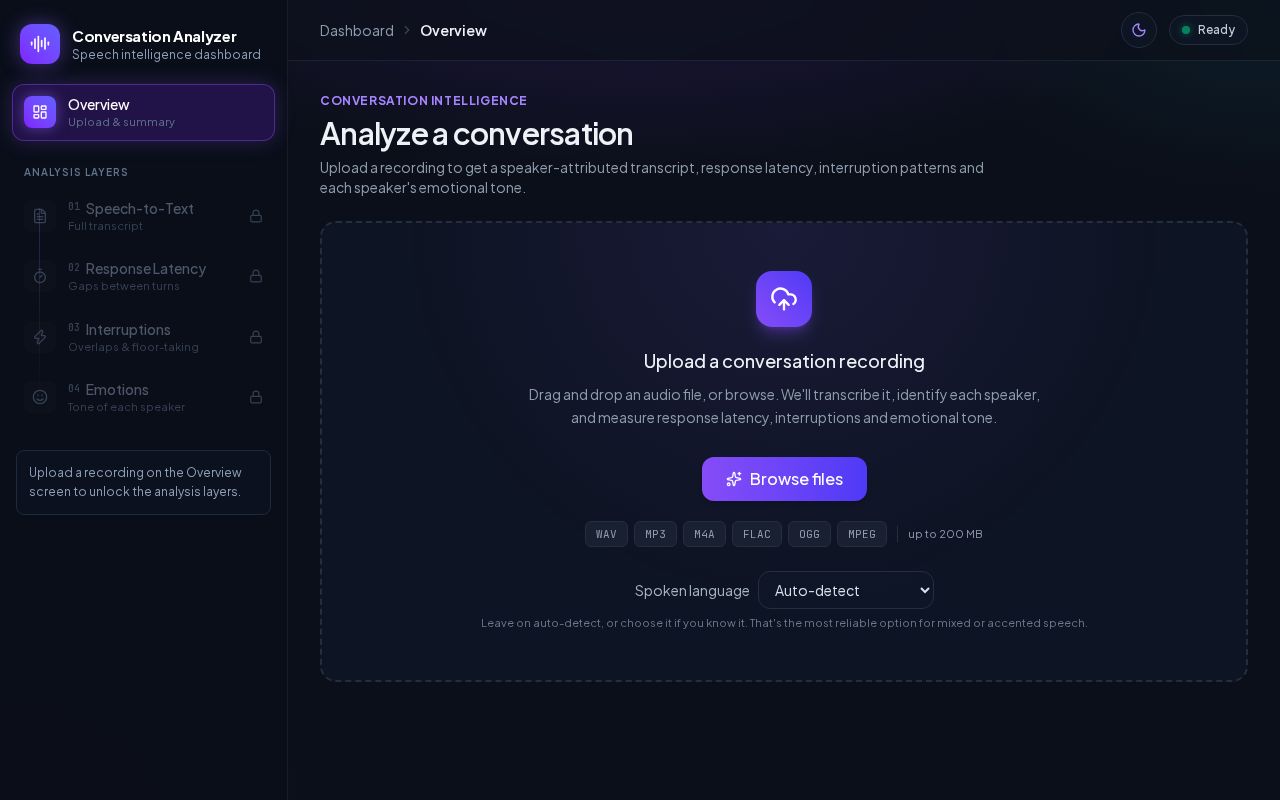 Preview of Conversation Analyzer