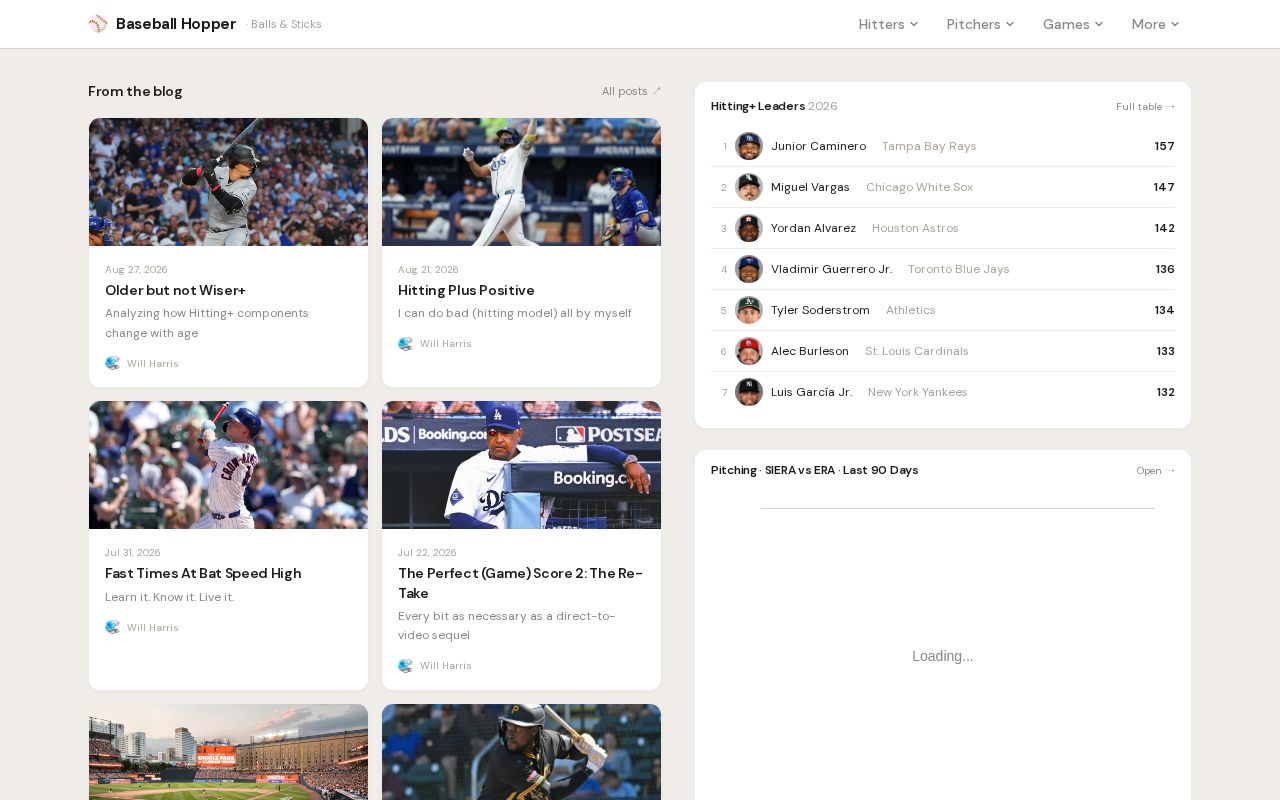 Preview of Baseball Hopper — the unified home for Balls & Sticks baseball tools