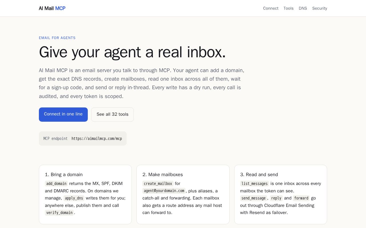 Preview of Aimailmcp Docs