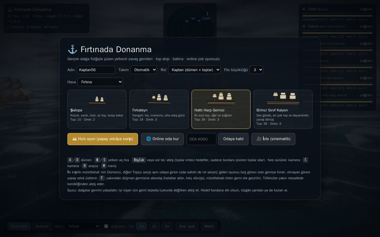 Preview of Fırtınada Donanma