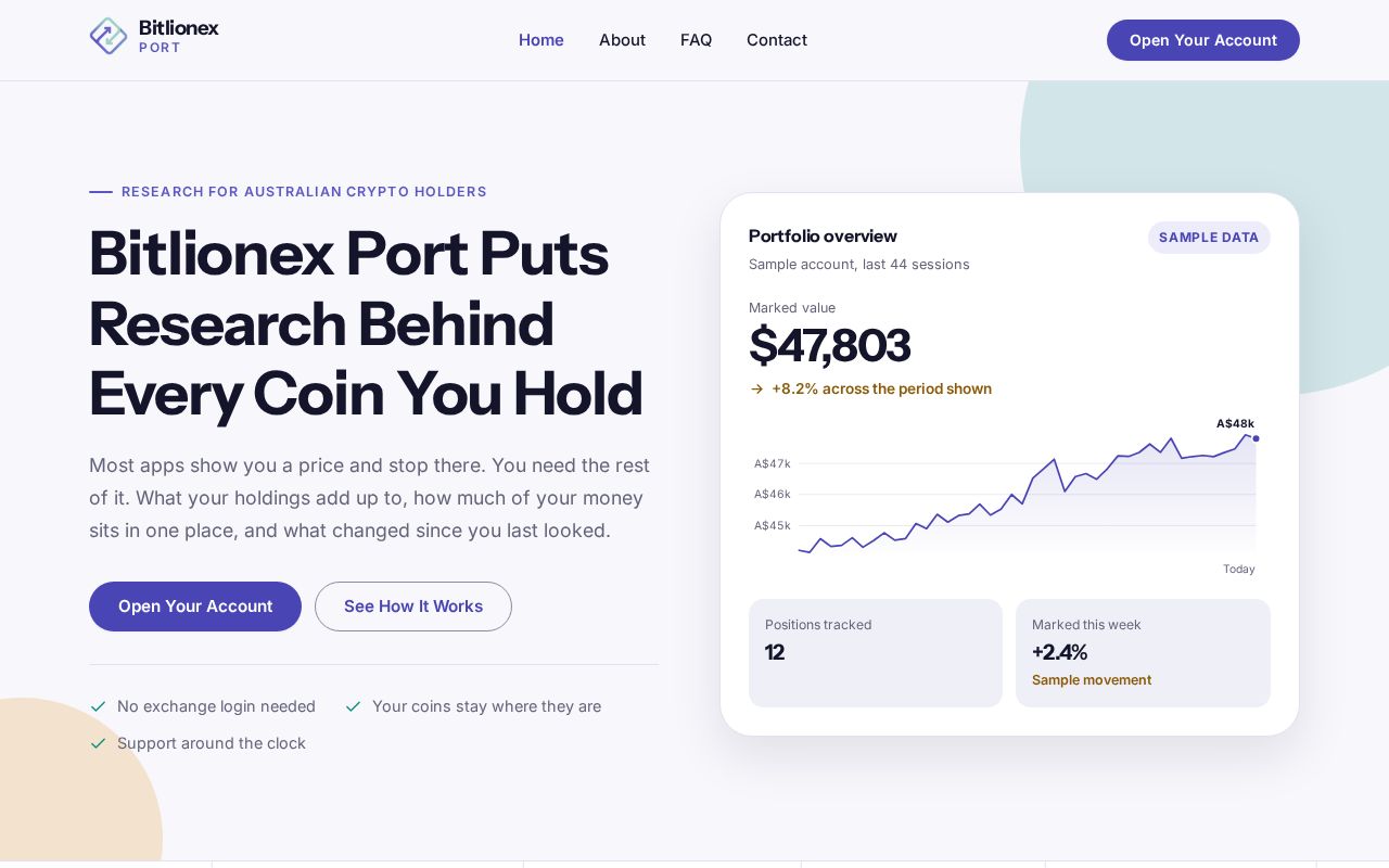 Preview of Bitlionex Port