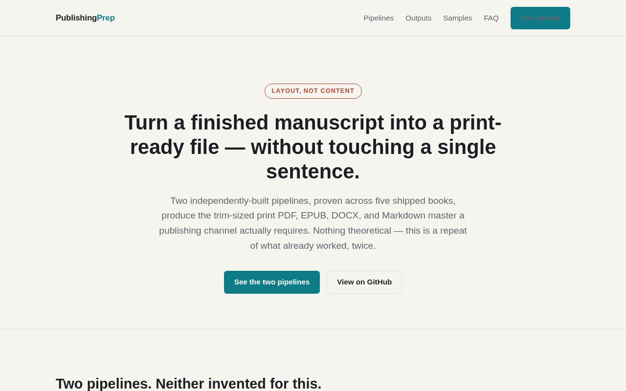Preview of Publishing Preparation Skill