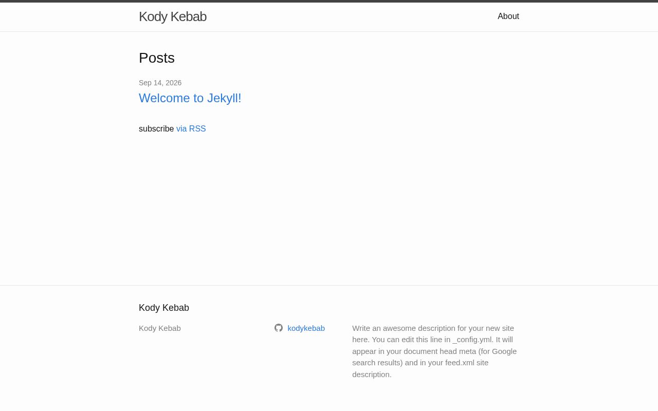 Preview of simple site for knowledge base