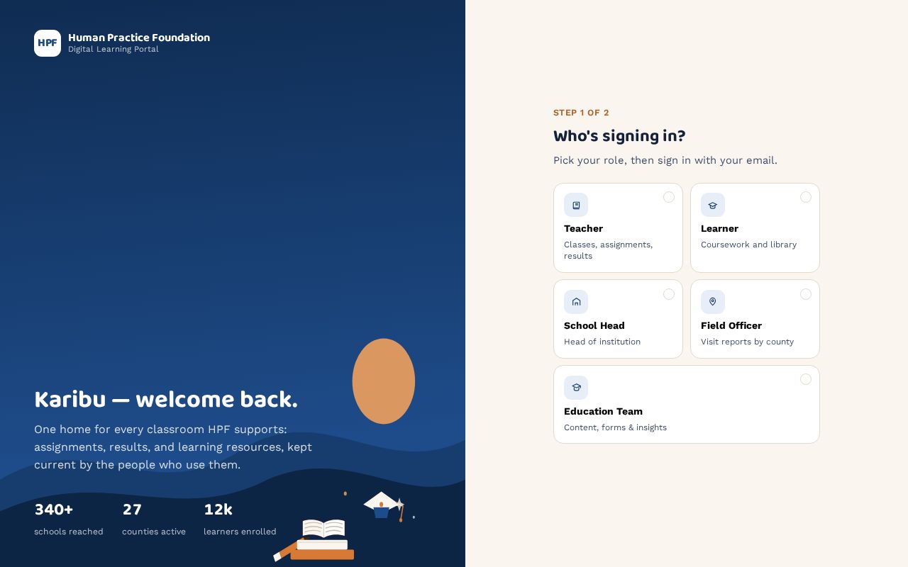 Preview of Learning Portal