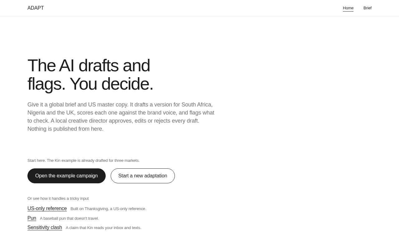 Preview of Adapt