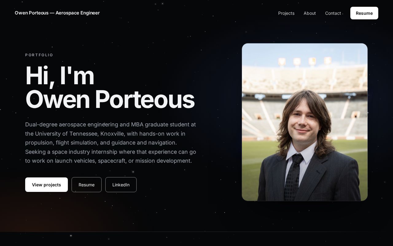 Preview of Owenporteous Github Io