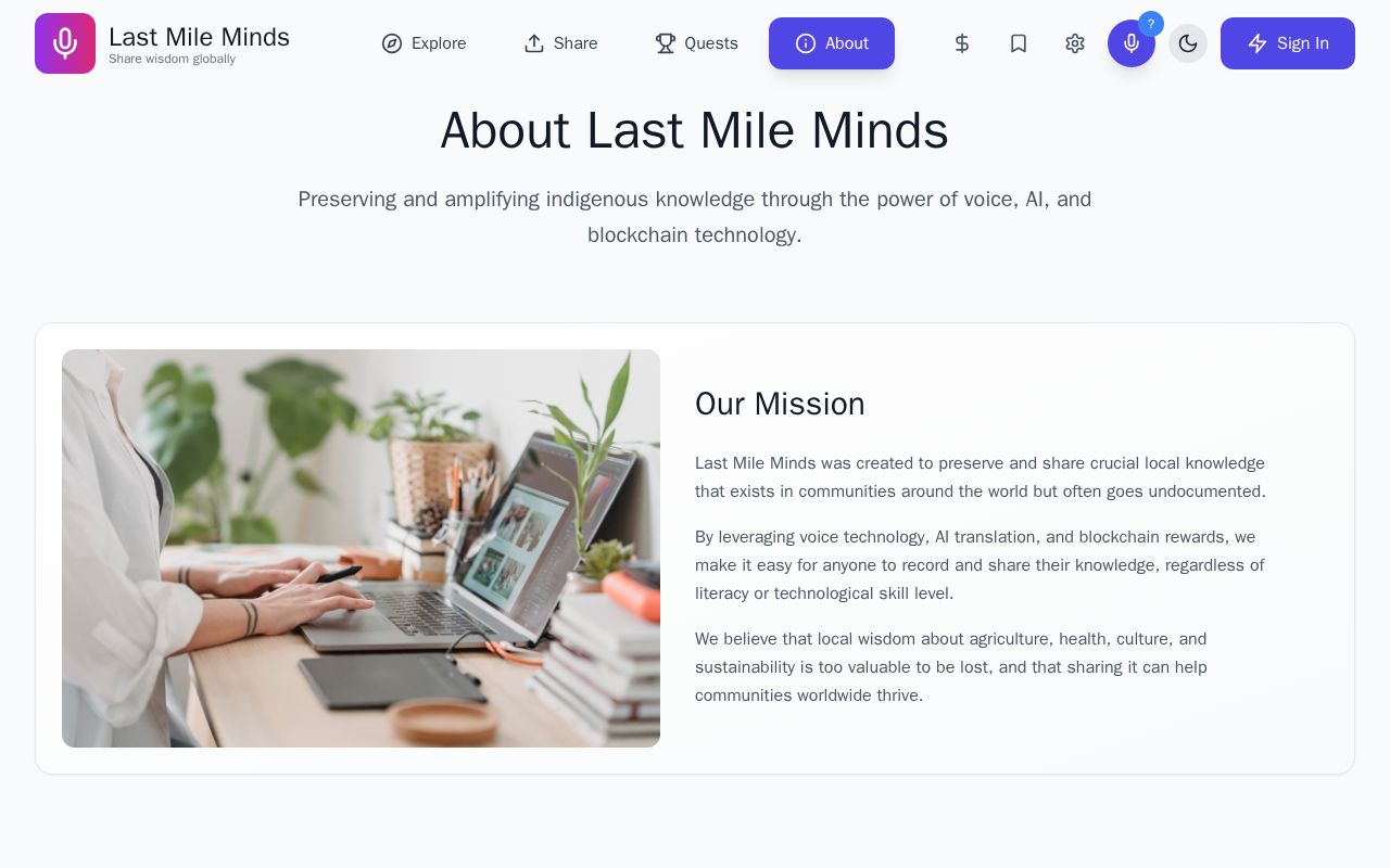 Preview of Last Mile Minds