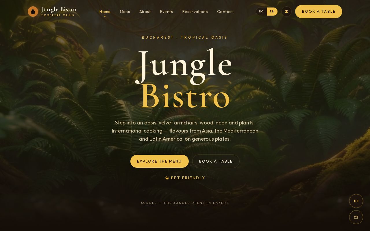 Preview of Jungle Bistro