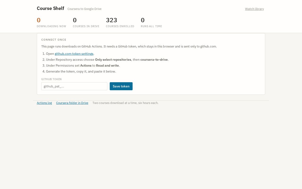 Preview of Coursera To Drive