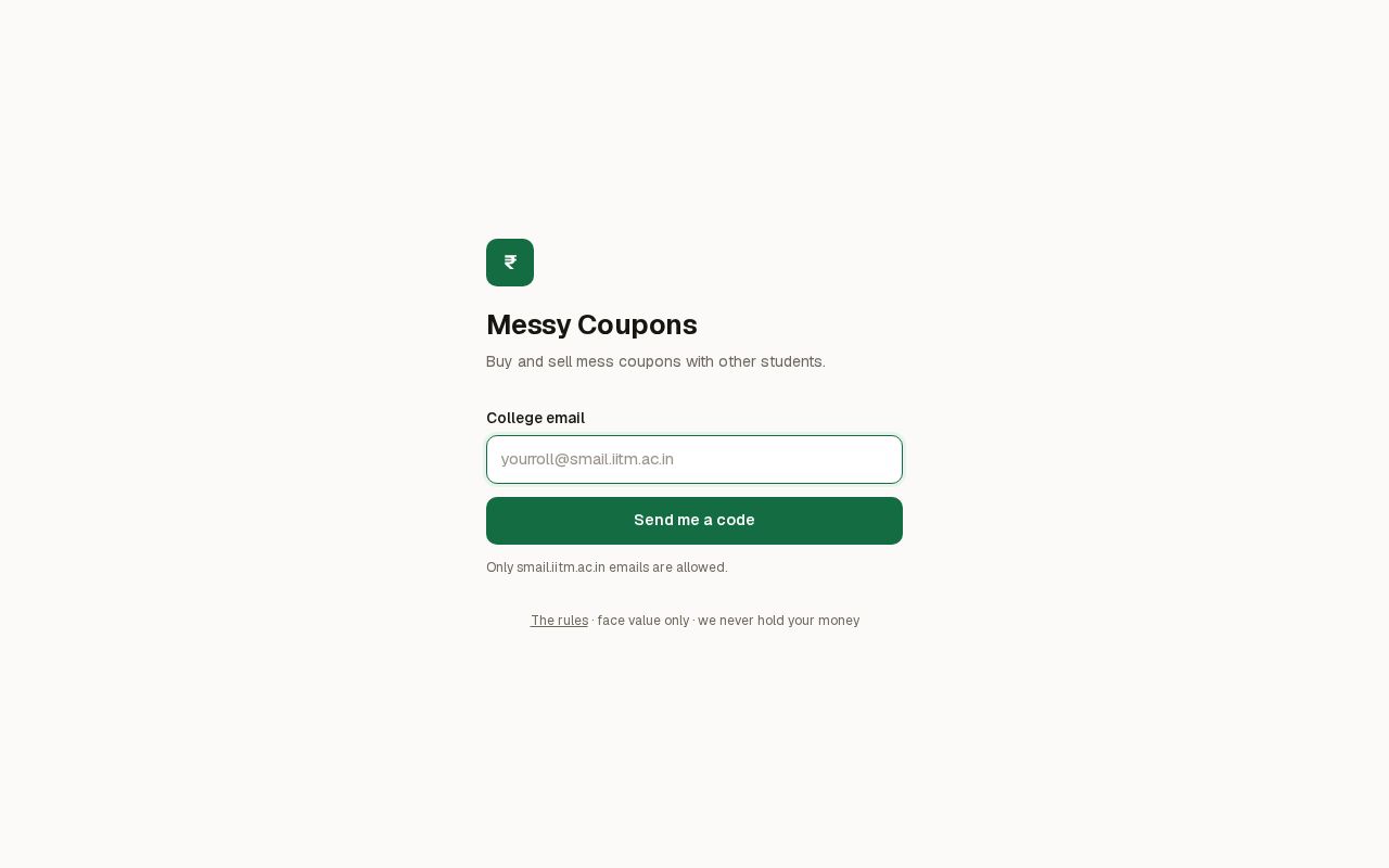 Preview of Mess Coupons