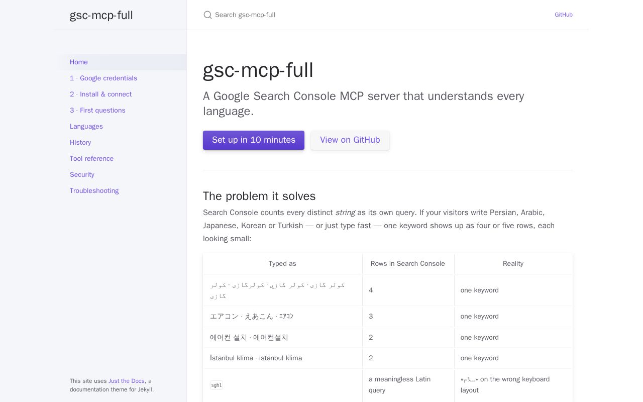 Preview of Gsc Mcp Full