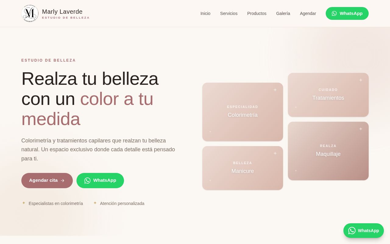 Preview of Marly Laverde Web