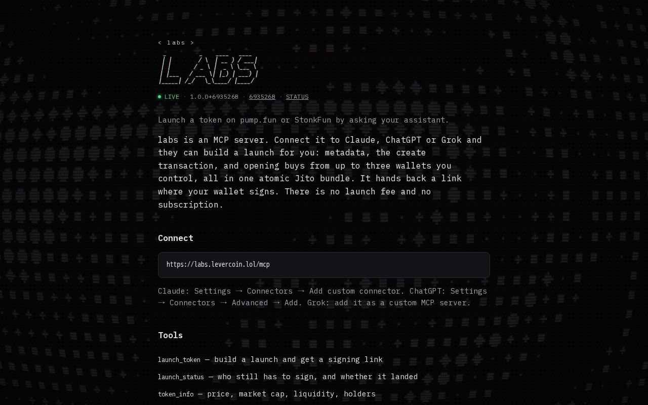 Preview of Labs Mcp