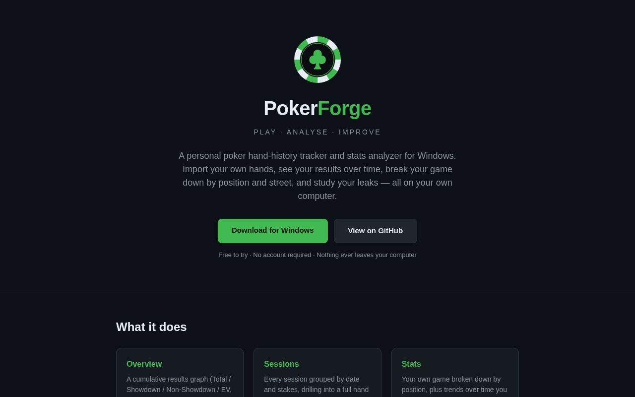 Preview of Pokerforge
