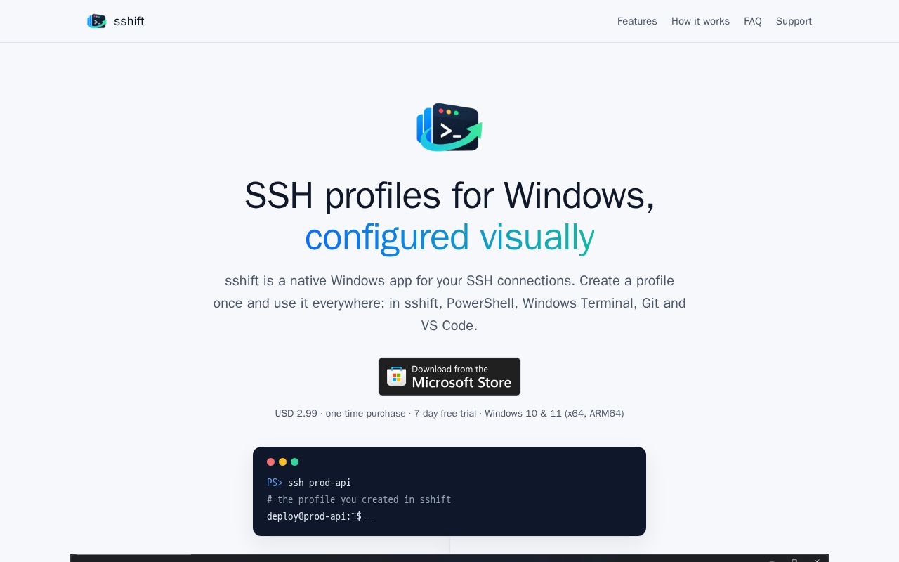 Preview of sshift