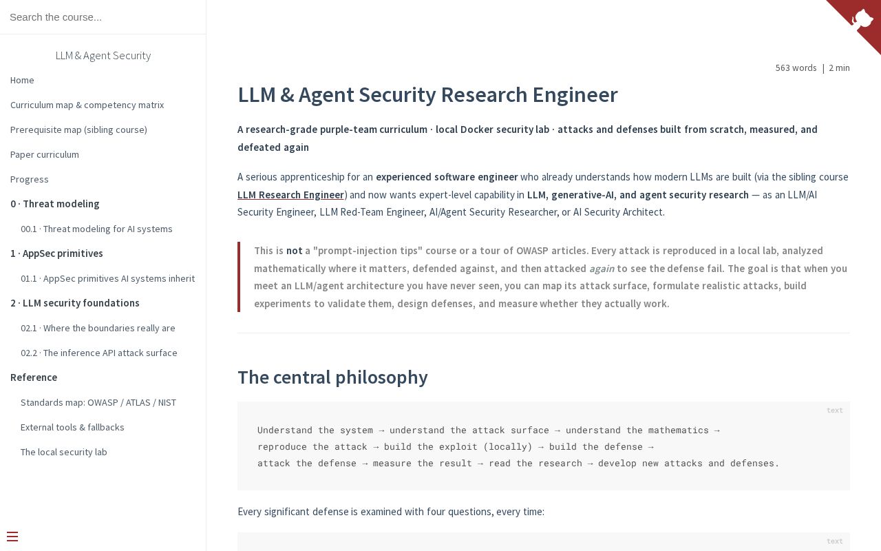 Preview of Ai Security Course