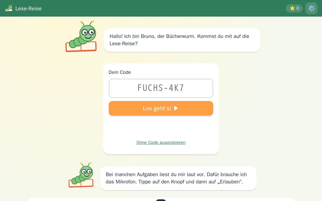 Preview of Lese-Reise mit Bruno (Lesediagnostik)