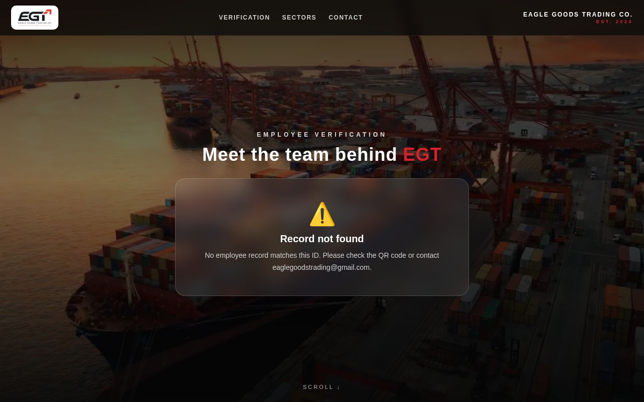 Preview of Egt Verify
