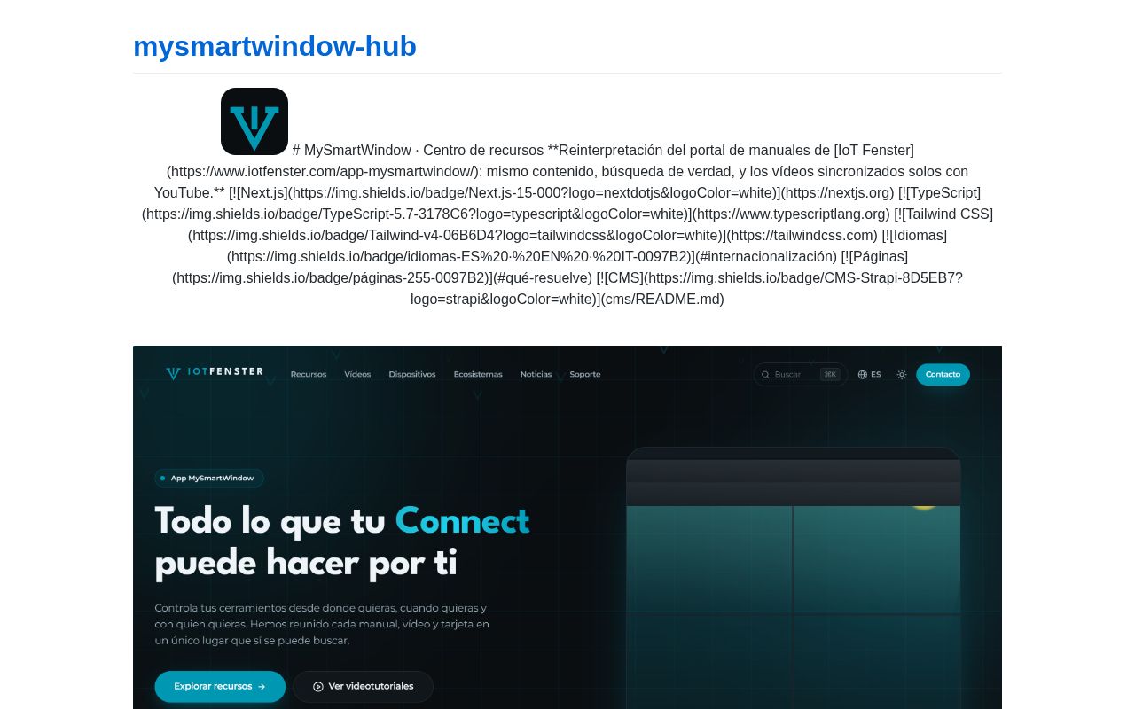 Preview of Mysmartwindow Hub