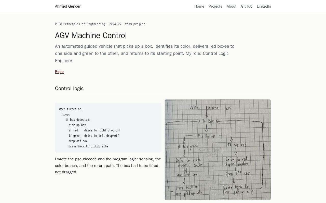 Preview of AGV Machine Control