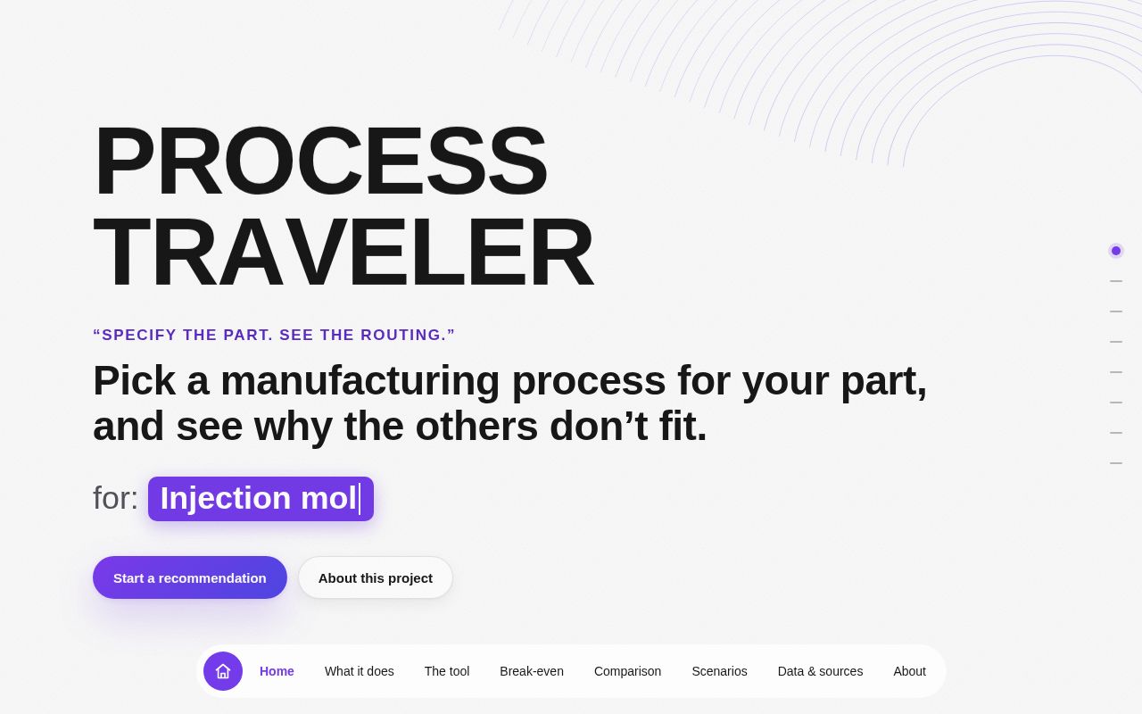 Preview of Process Traveler