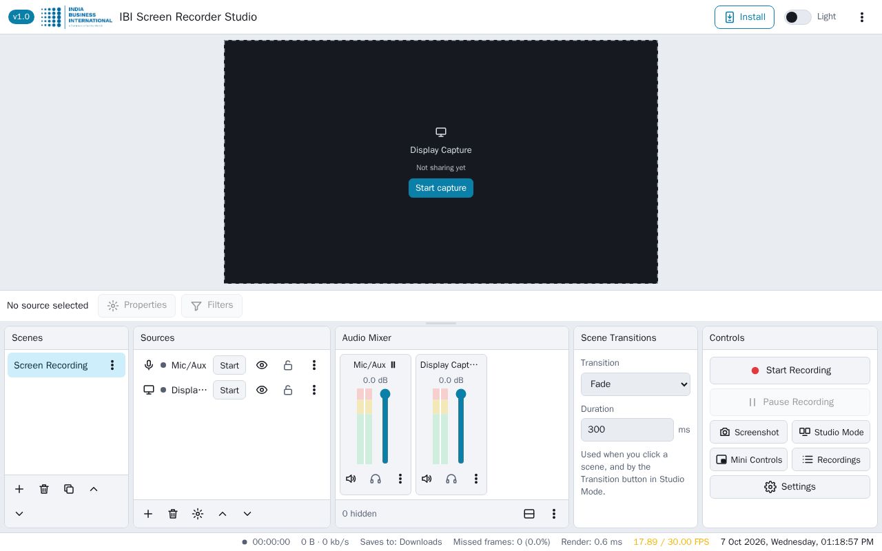 Preview of ScreenRecorderStudio