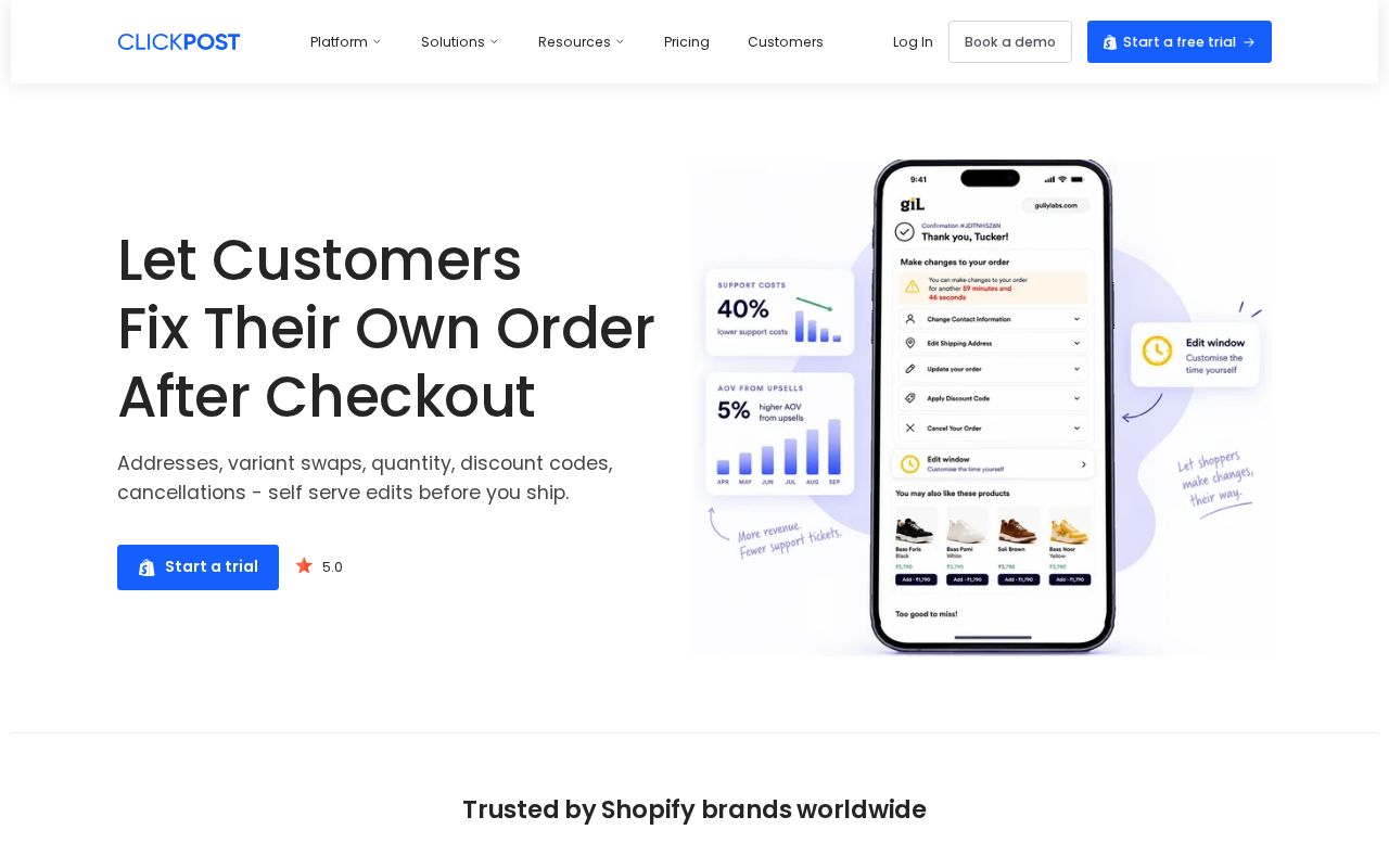 Preview of Landing Page OE