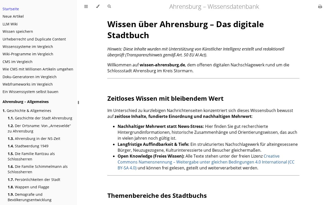 Preview of Ahrensburg Buch