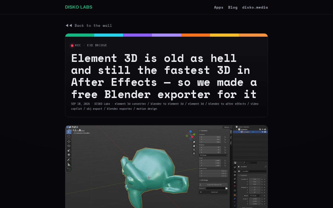 Preview of E3d Bridge