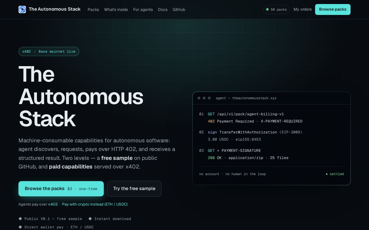 Preview of The Autonomous Stack Public