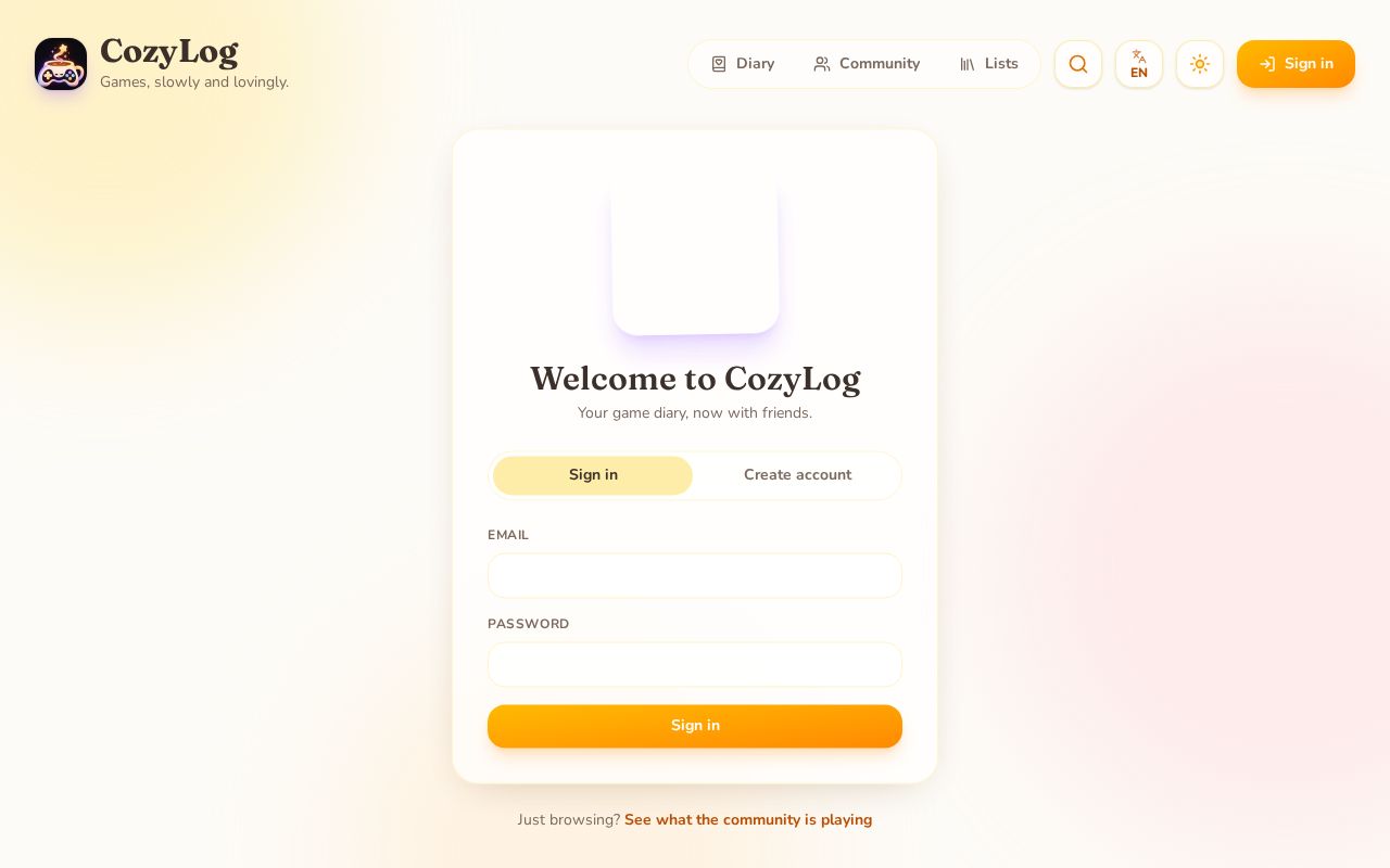 Preview of Cozylog