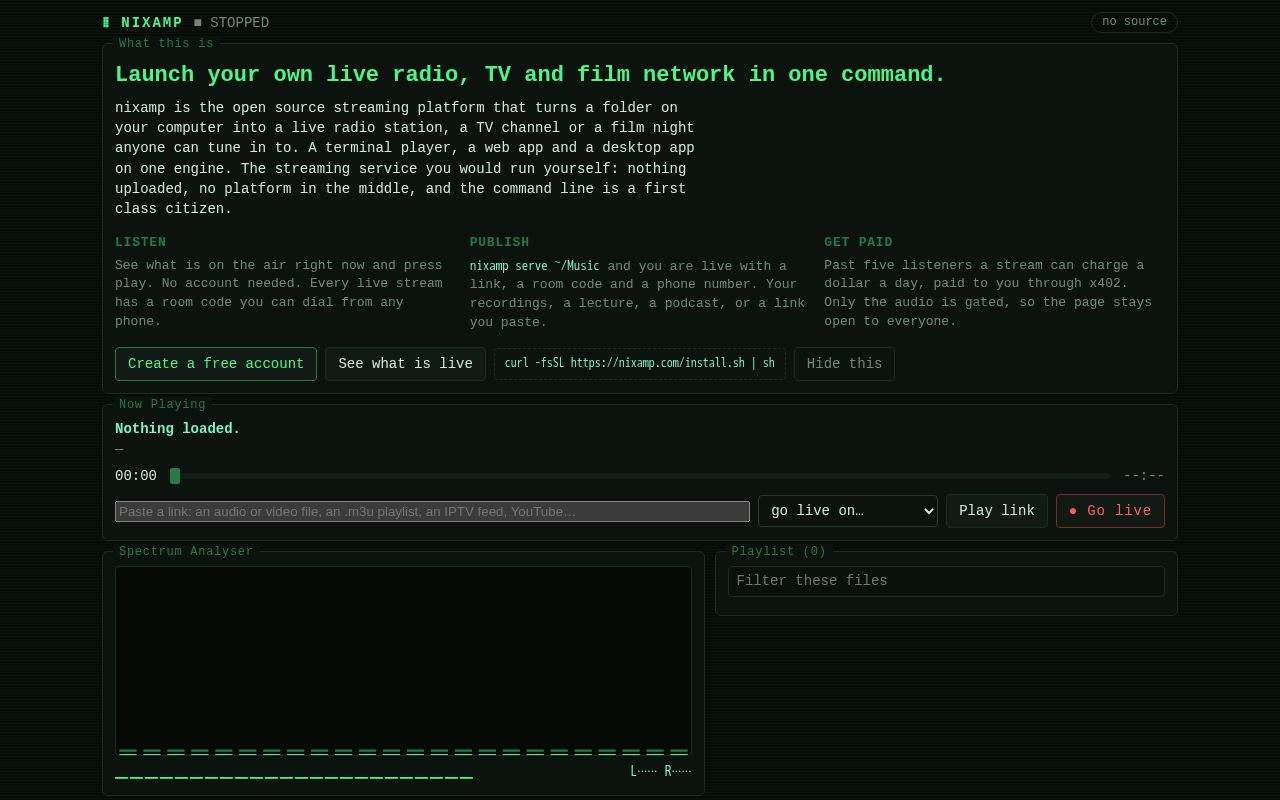 Preview of It really whips the terminal's ass. A Winamp-shaped audio player for your terminal.