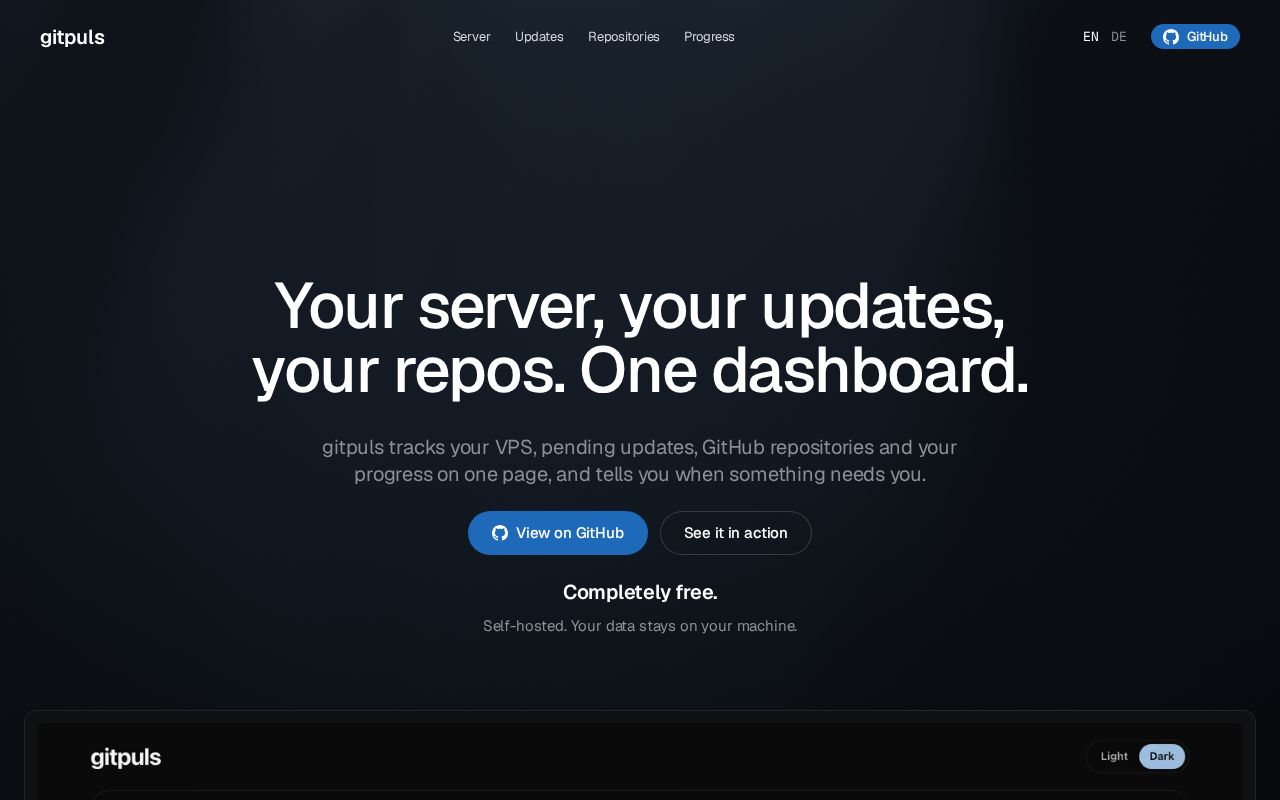 Preview of Gitpuls