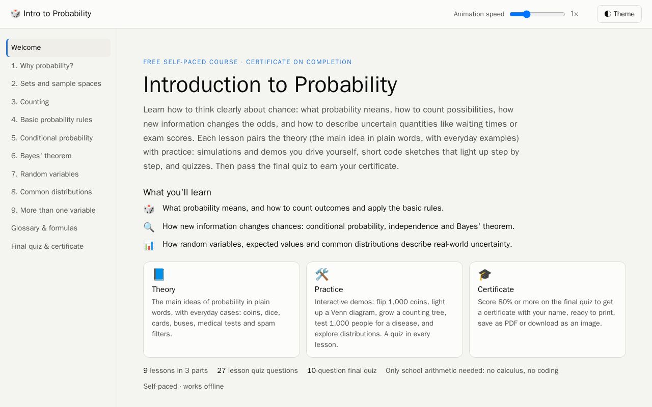 Preview of Introduction to Probability