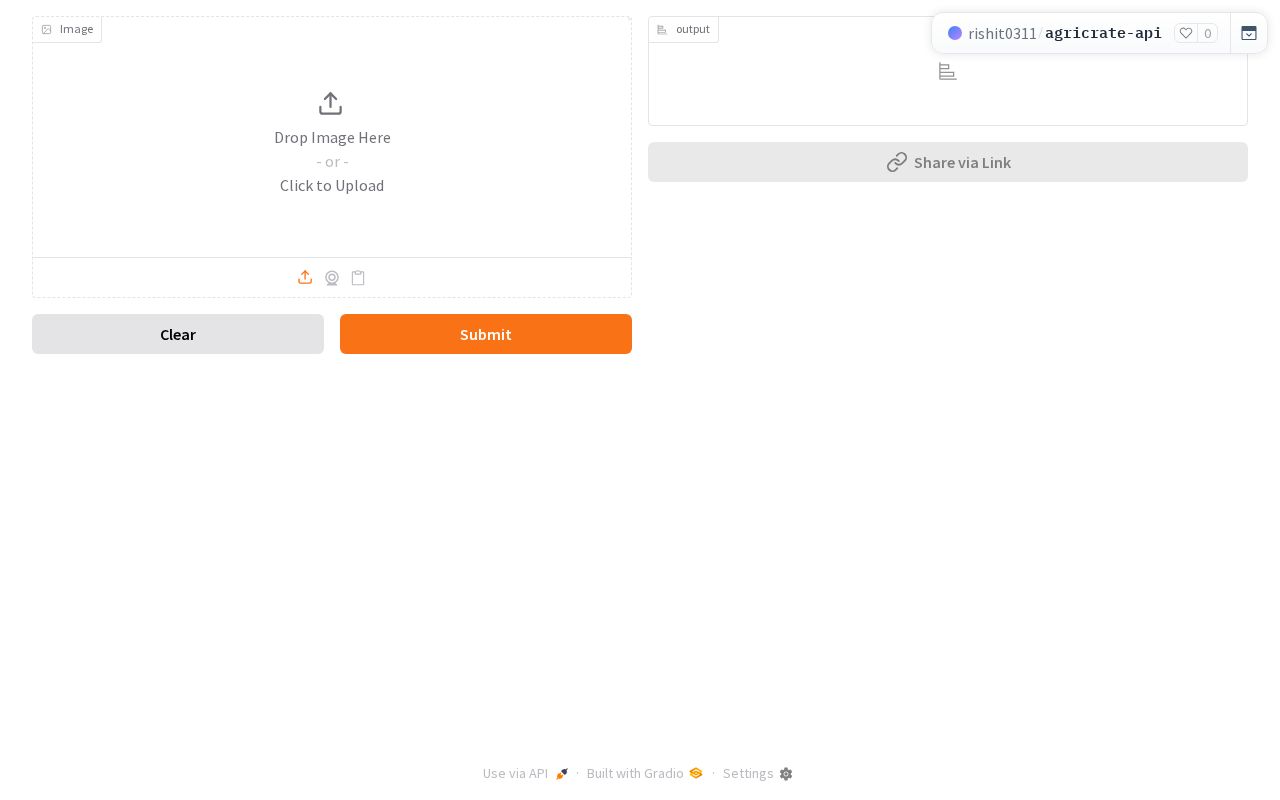 Preview of Agricrate Api