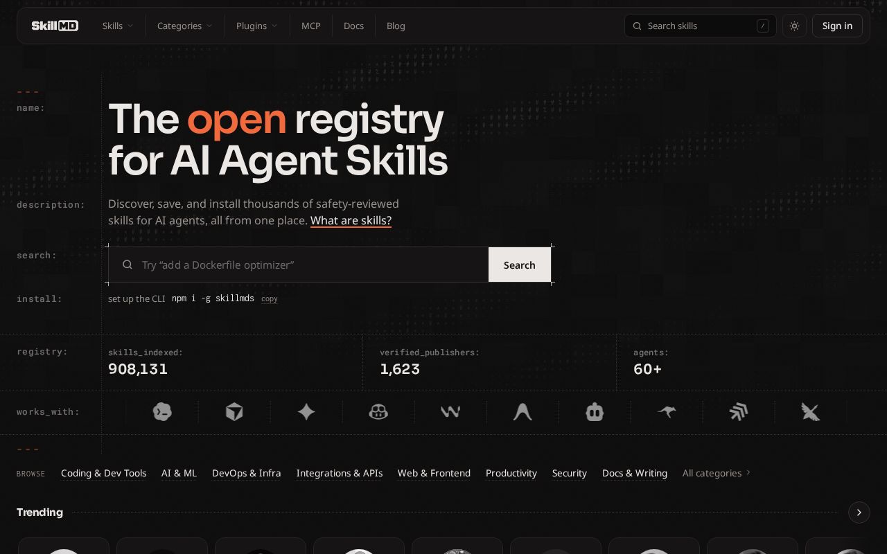 Preview of SkillMD
