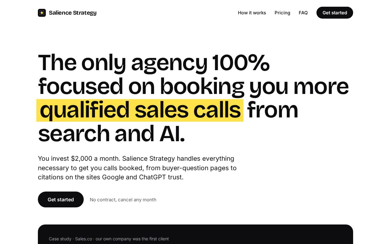 Preview of Salience Baseline