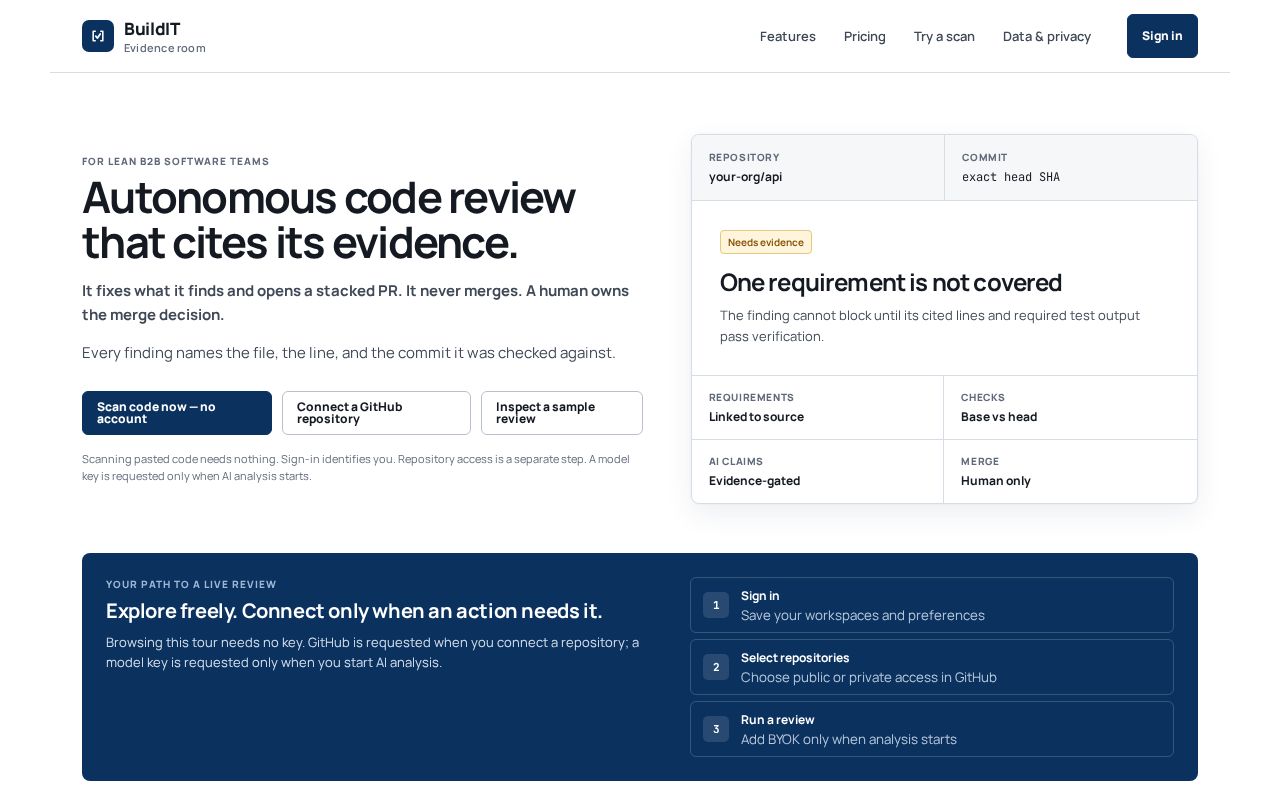 Preview of BuildIT