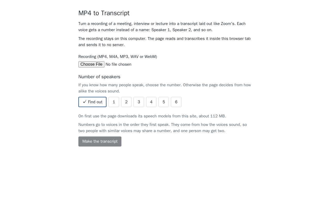 Preview of Mp4 To Transcript